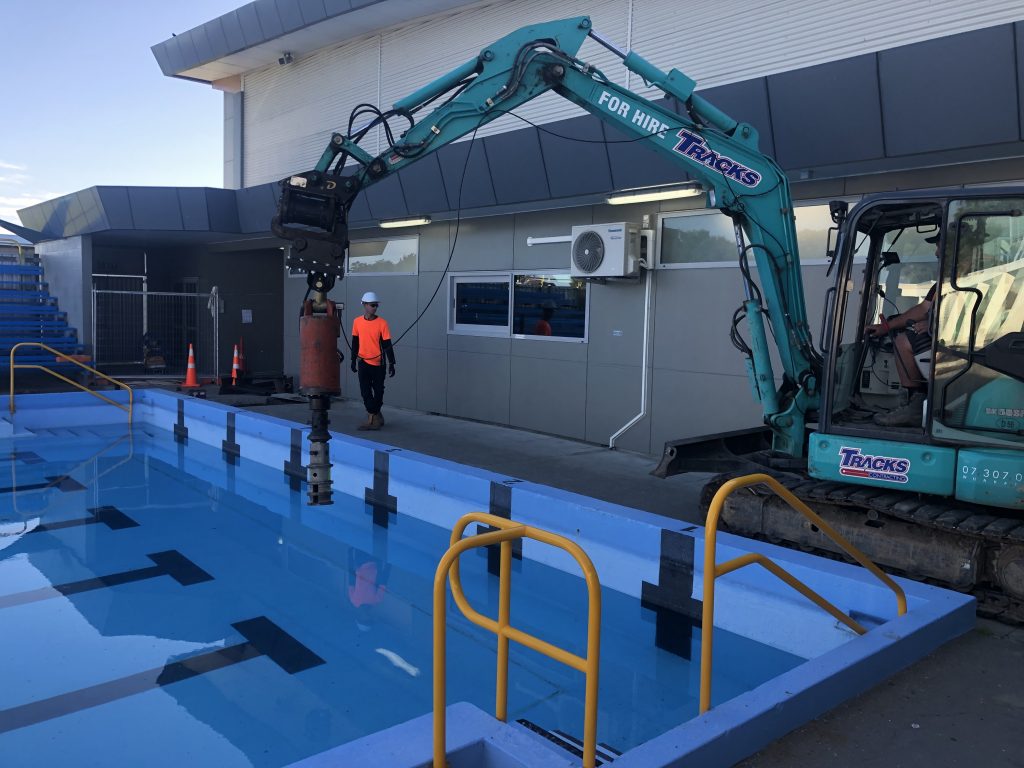 Whakatane Aquatic Centre – Bridging Services Blade Pile New Zealand