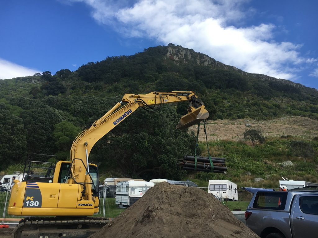 Piling into Contaminated & Archaeological Sites Blade Pile New Zealand