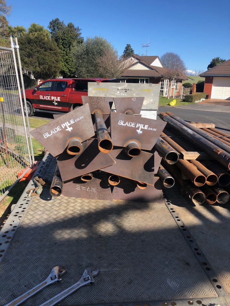 Waikato Chimney Support - Uplift Blade Pile New Zealand