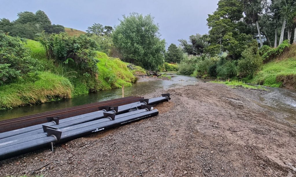 Northland Bridge - Compression & Uplift Blade Pile New Zealand