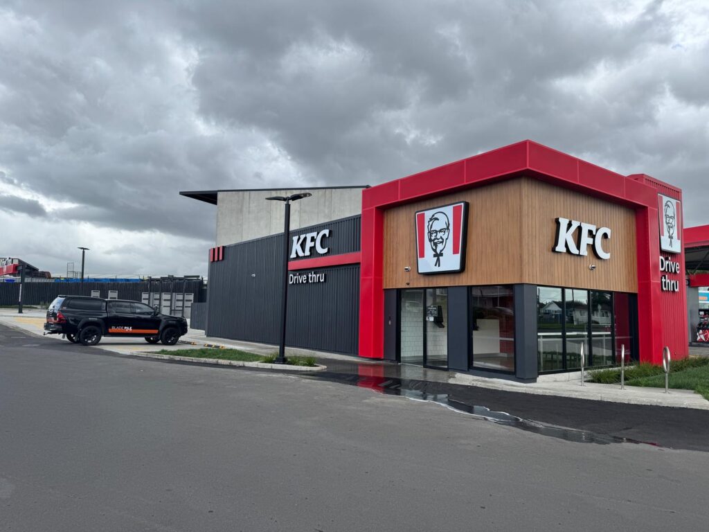 East Tamaki KFC - Commercial Blade Pile New Zealand